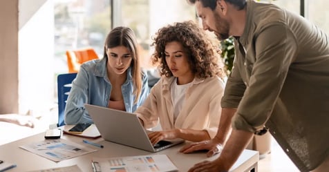 Team working through the meeting planning phases for an offsite