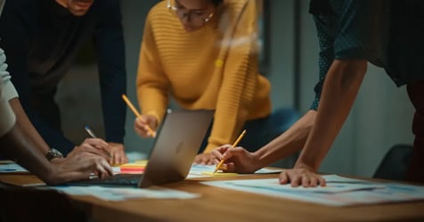 Year end planning sessions for Executive Assistants in an office